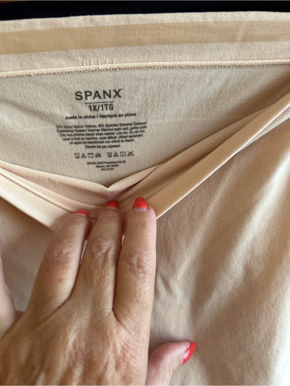 SPANX Women’s Nude Shapewear - 1X